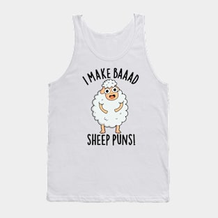 Sheep Happens Funny Poop Pun Tank Top